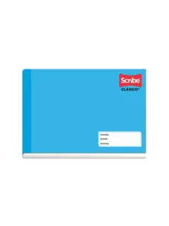 Cuaderno Scribe  Cos Italiano Clásico Doble Raya 100H