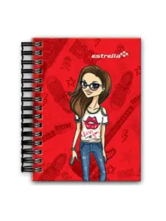 Cuaderno Estrella Pasta Dura A6 Rata 80H