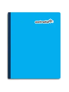 Cuaderno Estrella Profesional Cosido Doble Raya 100H