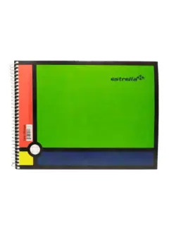 Cuaderno Estrella Italiana Espiral C5 100H