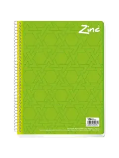 Cuaderno Scribe Profesional Espiral Zinc C7 100H