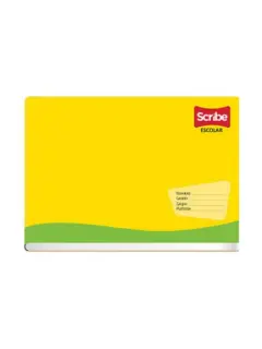 Cuaderno Scribe  Grapa Italiano escolar Raya 100H