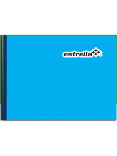 Cuaderno Estrella Italiano Cosido RAYA 100H